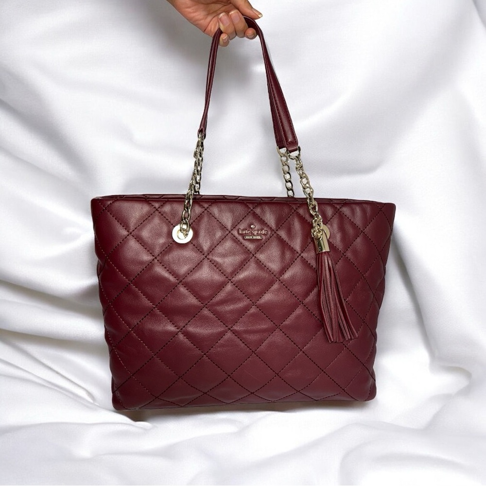 Kate Spade Burgundy Tote